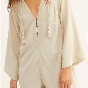 Free People Living my best Life Romper